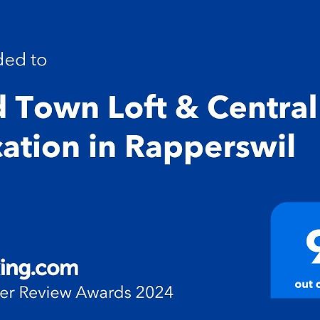 Old Town Loft & Central Location In Rapperswil Exterior photo